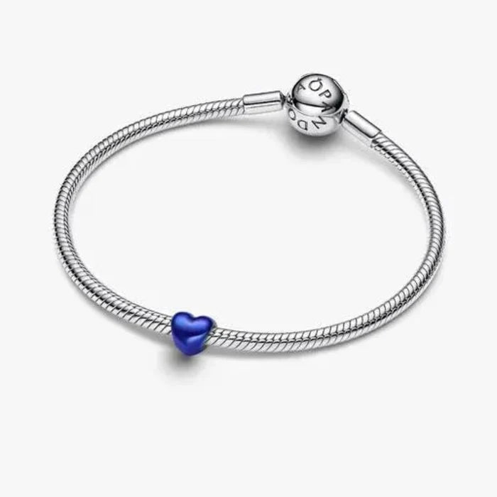 Blue Heart Mini Charm featuring a petite blue heart design