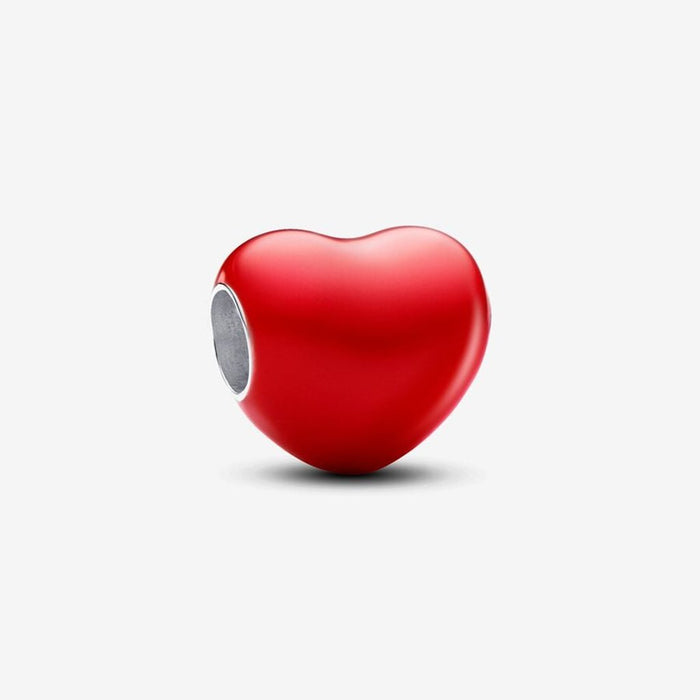 PANDORA : Colour-changing Hidden Message Heart Charm in Sterling Silver - PANDORA : Colour-changing Hidden Message Heart Charm in Sterling Silver