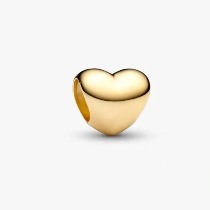 This Pandora Heart Mini Charm adds a timeless symbol of love and affection to your jewelry collection.
