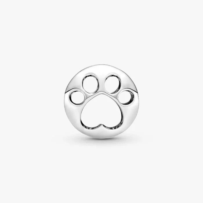This dog paw print charm is the perfect gift for the fur mom that has everything.