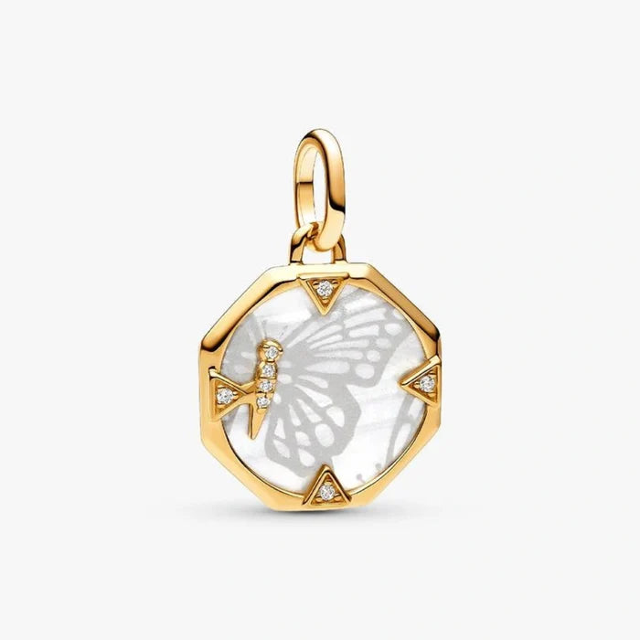 Choose this butterfly charm as a reminder to embrace new experiences.