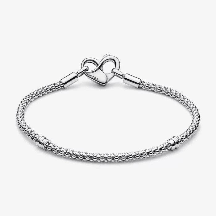 "PANDORA : Pandora Moments Studded Chain Bracelet -"