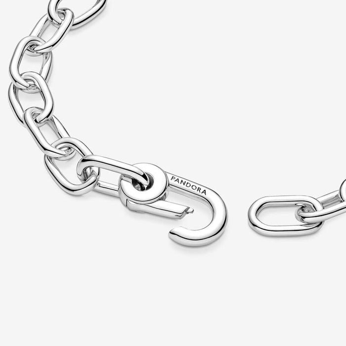 "PANDORA : Pandora ME Link Chain Bracelet with 2 Connectors in Sterling Silver -"