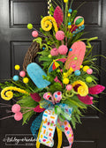 Party By the Pool Popsicle Wreath