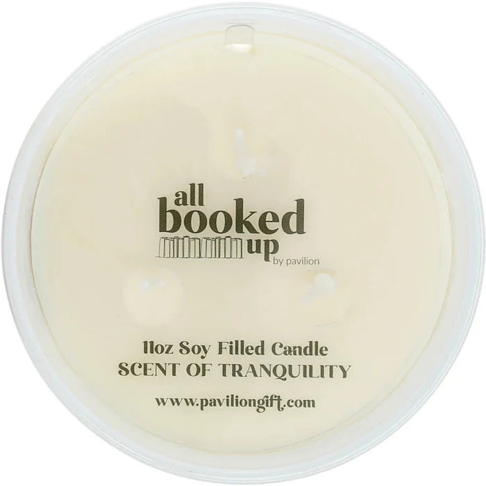 The Pavilion Gift Co Late Night Tranquility 11 oz Soy Wax Candle fills your space with a soft, soothing fragrance that melts away the stress of the day.