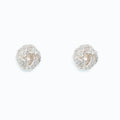 These Periwinkle Silver Love Knots Earrings features an intertwined knot-inspired design that symbolizes connection, affection, and enduring love.