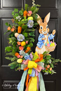 Peter Cottontail Easter Wreath