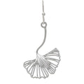 Rain Jewelry Silver Ginkgo Leaf Drop Earring a nature-inspired design with refined, everyday elegance. Each earring features a delicate silver ginkgo leaf silhouette that catches the light beautifully.