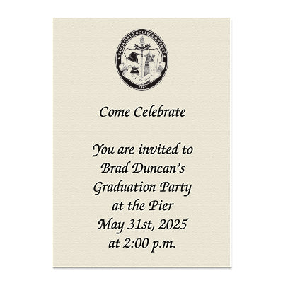 SAN JACINTO COLLEGE Personal Notecard