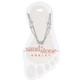 Sand & Stone - Dangle Anklet - Silver anklet - waterproof jewelry - Hypoallergenic jewelry - waterproof anklet