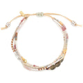 Scout Curated Wears : Mixed Media Bracelet - Magic/Labradorite/Gold at Annie's Hallmark
