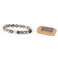 "Scout Curated Wears : Picasso Jasper Stone Bracelet - Stone of Creativity -"