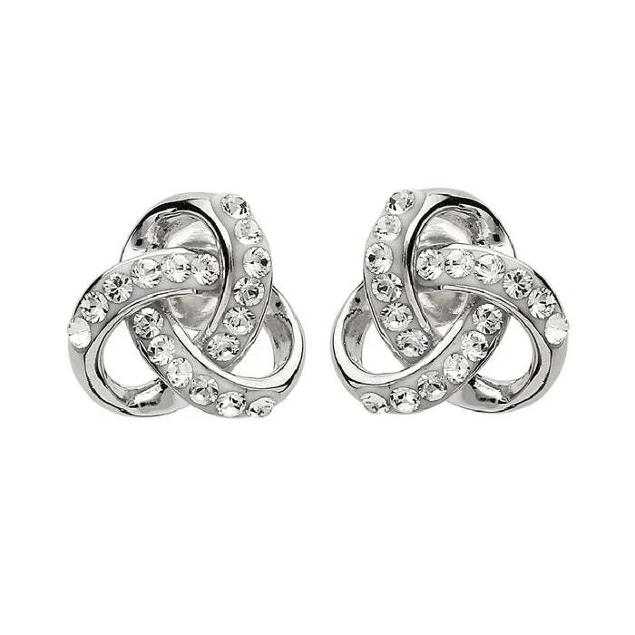 Shanore : Trinity Earrings with SW Crystals