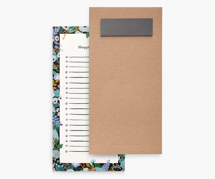 Shopping List-Garden Party Blue