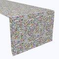 Silver 3D Paisley Runners