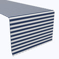 Small Stripes, Navy Runners