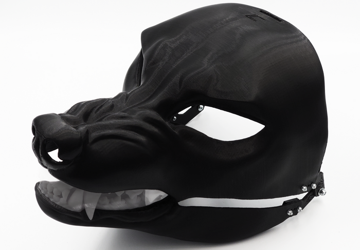 Snarly wolf - Head base