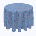 Snow Birds Round Tablecloths