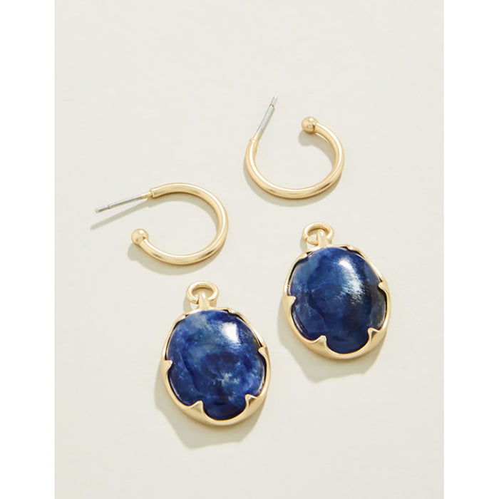 Spartina 449 : Blue Coralie Earrings