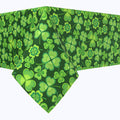 Spring Cartoon Clovers Rectangles