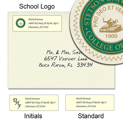Stetson University College of Law Return Address Labels