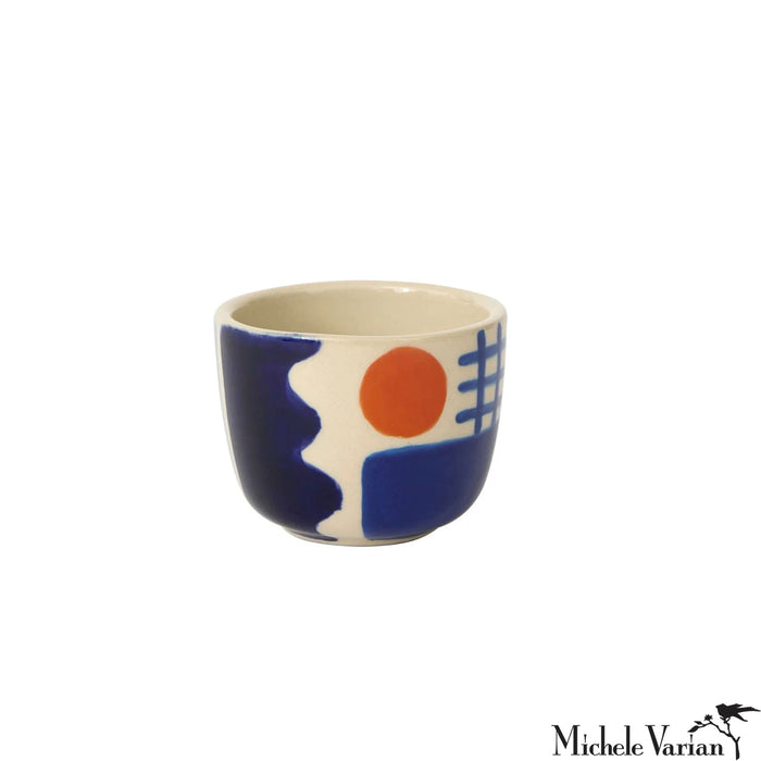 Sun and Sea Pinch Pot