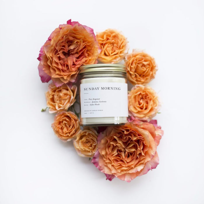 Sunday Morning Minimalist Candle (8oz) - Brooklyn Candle Studio