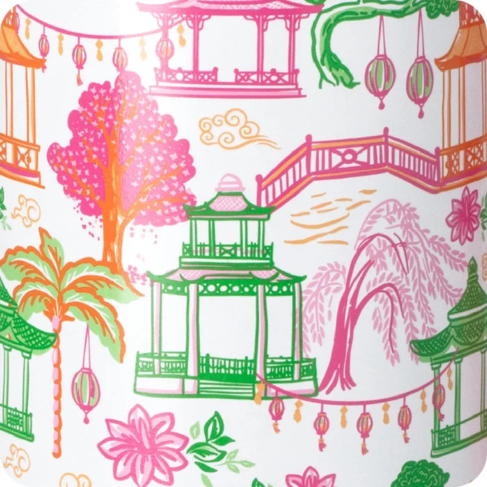 Swig : Pagoda Paradise Travel Mug 18oz