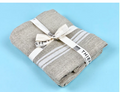 Thieffry Linen Dish Towel Monogram White