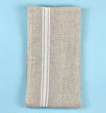 Thieffry Linen Napkin Monogramme White