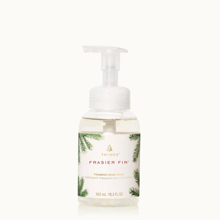 Frasier Fir® Foaming Hand Wash with signature fresh fir tree fragrance in a convenient pump bottle.