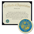 University of Florida Warrington College of Business Certificate of Appreciation