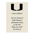 University of Miami School of Medicine Personal Notecard