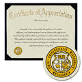 University of Missouri College of Law Certificate of Appreciation