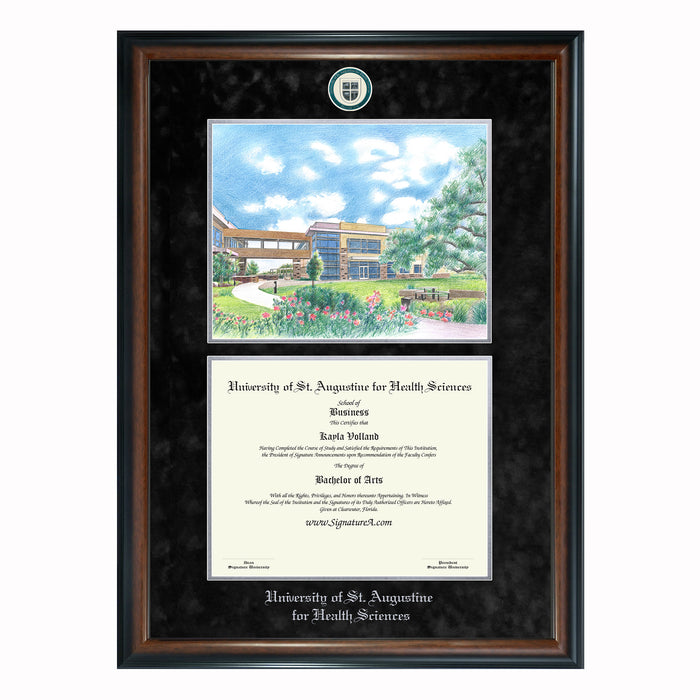University of St. Augustine for Health Sciences - Diploma Frame (SNL)