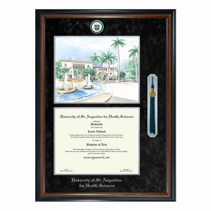 University of St. Augustine for Health Sciences Diploma Frame (SNTL)