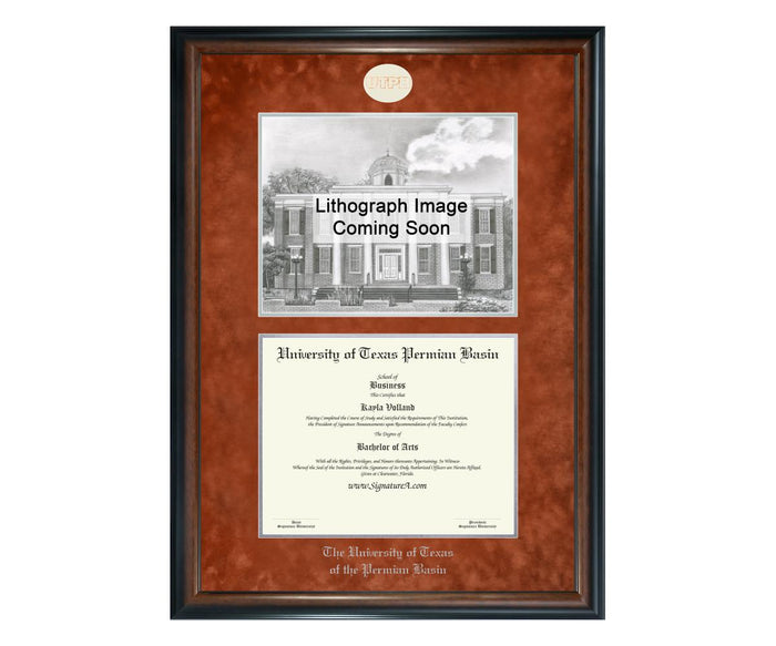 University of Texas Permian Basin Diploma Frame (SNL)