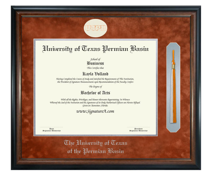 University of Texas Permian Basin Diploma Frame (SNT)