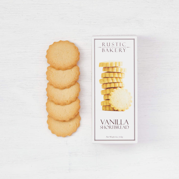 Vanilla Bean Shortbread by Rustic Bakery