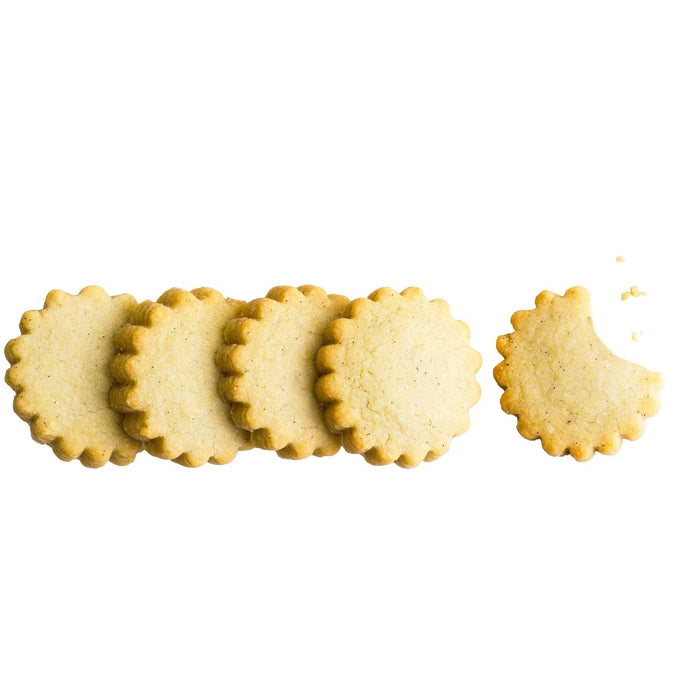 Vanilla Bean Shortbread by Rustic Bakery