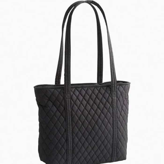 Vera Bradley Moonless Night Tote Bag interior with six slip pockets