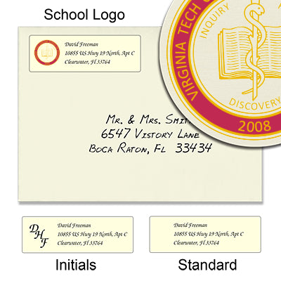 Virginia Tech Carilion School of Medicine Return Address Labels