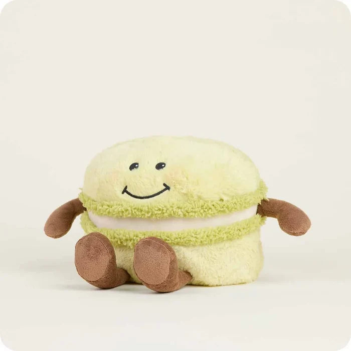 Warmies Plush Green Macaroon for snuggle