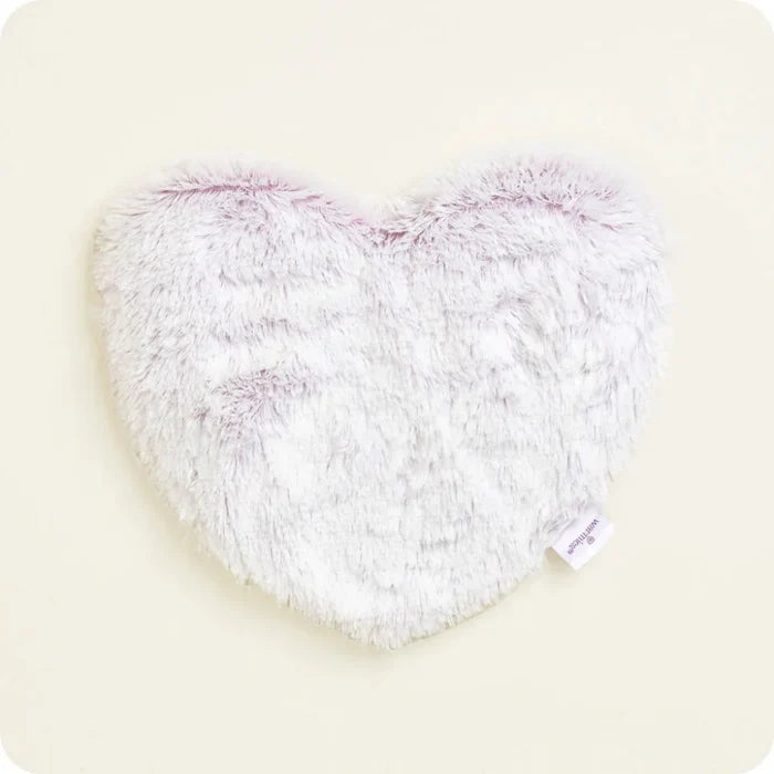 Warmies : Marshmallow Lavender Heart Heat Pad Warmies