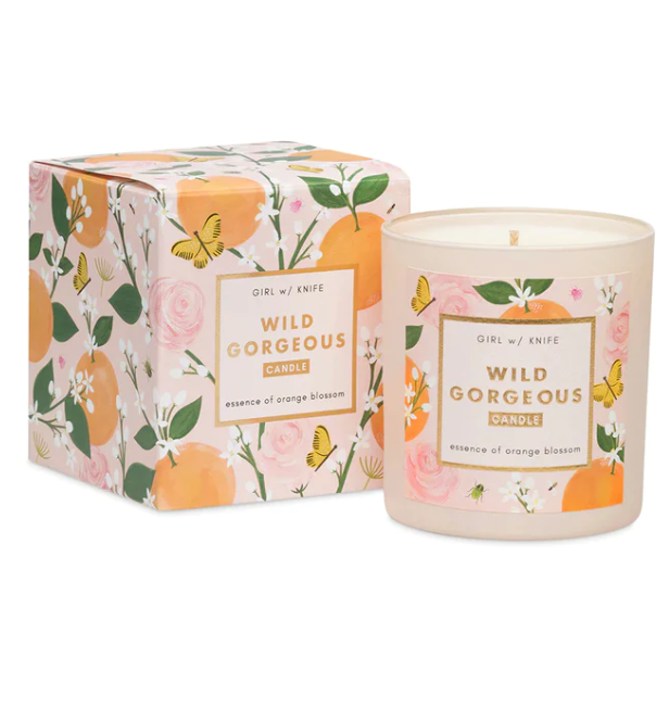 WILD GORGEOUS CANDLE - ESSENCE OF ORANGE BLOSSOM