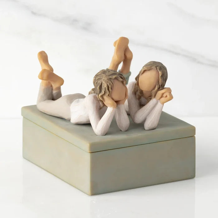 Willow Tree : Forever Friends Keepsake Box -Always by my side