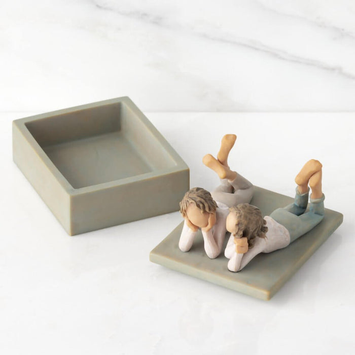 Willow Tree : Forever Friends Keepsake Box -Always by my side