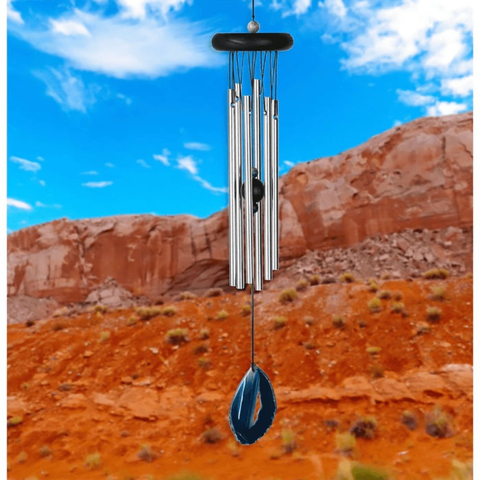 "Woodstock Chimes : Agate Chime - Blue -"