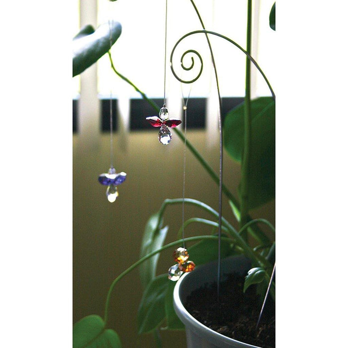 "Woodstock Chimes : Crystal Guardian Angel Suncatcher - Topaz (November) -"