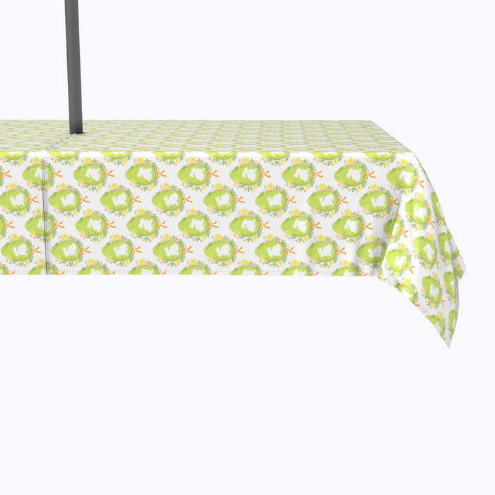Wreath of Spring Joy Outdoor Rectangles
